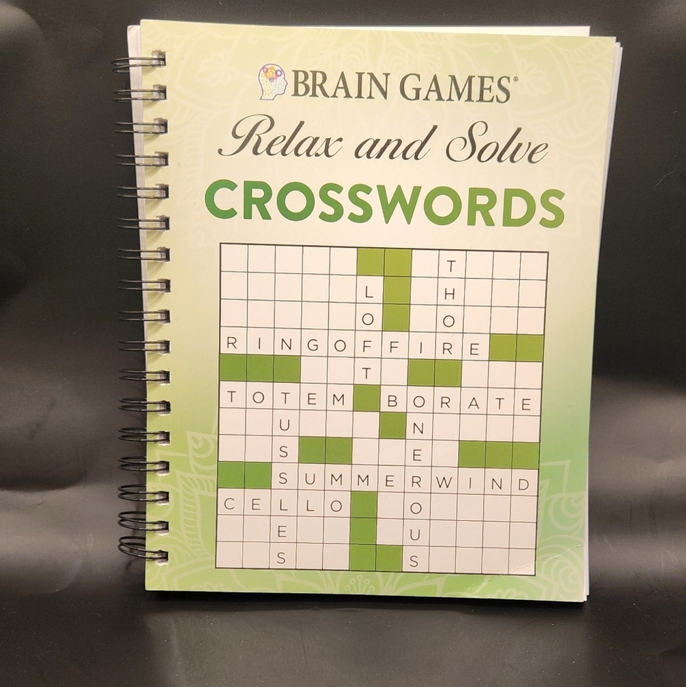 Brain Games Crossword Puzzle Book